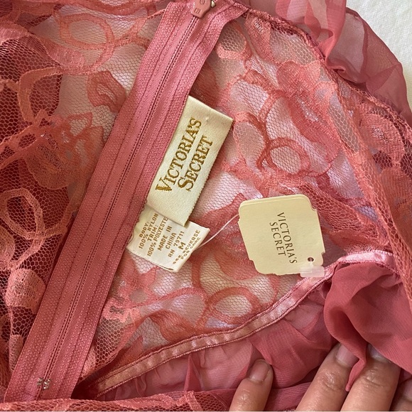 Vintage Victoria’s Secret Gold Tag Lace Teddy Size M with tag - Picture 6 of 10